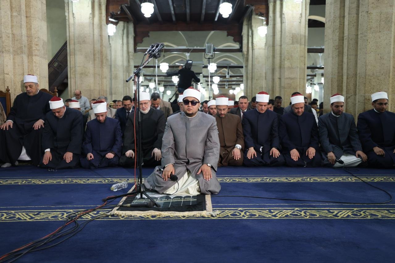 صلاة التراويح بالجامع الأزهر (4)