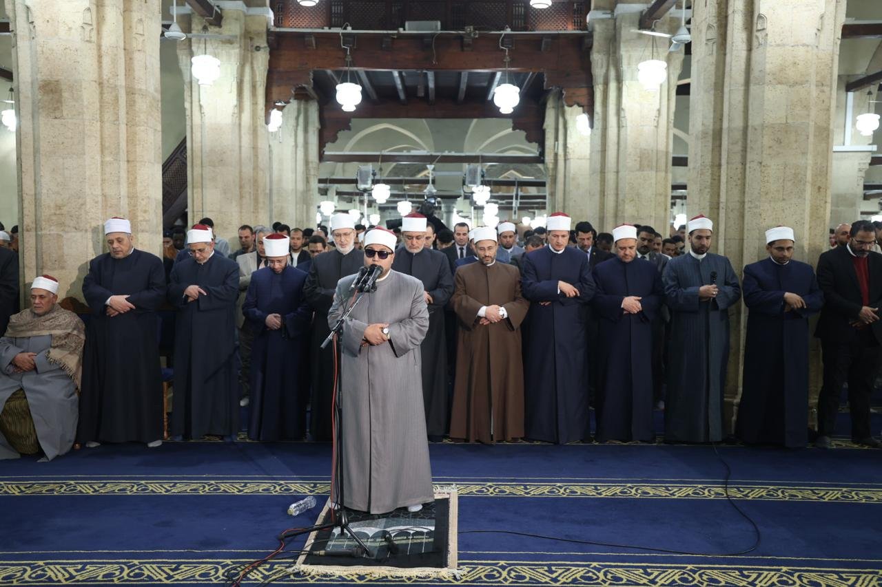 صلاة التراويح بالجامع الأزهر (5)