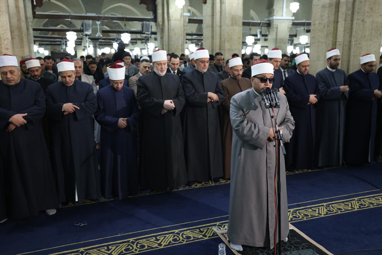 صلاة التراويح بالجامع الأزهر (6)