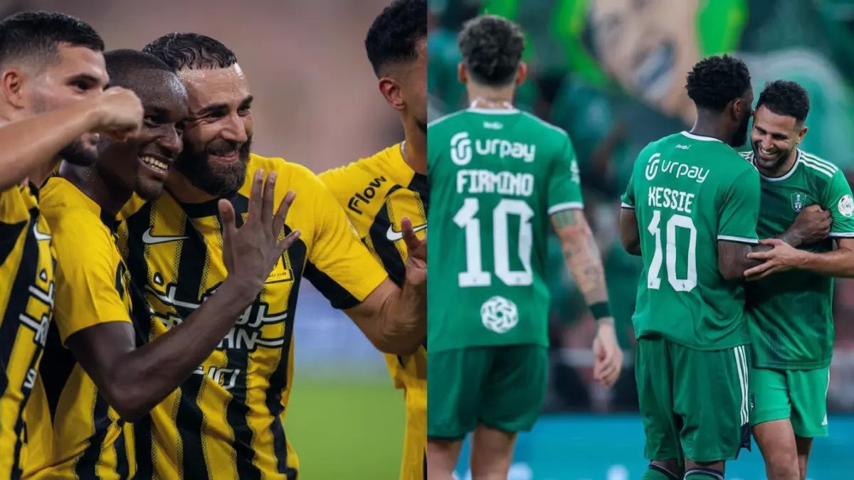 حصري: ديربي جدة يشتعل الجمعة القادم - الأهلي والاتحاد في مواجهة مصيرية على ثمانية 1… من ينهار ومن يصعد؟