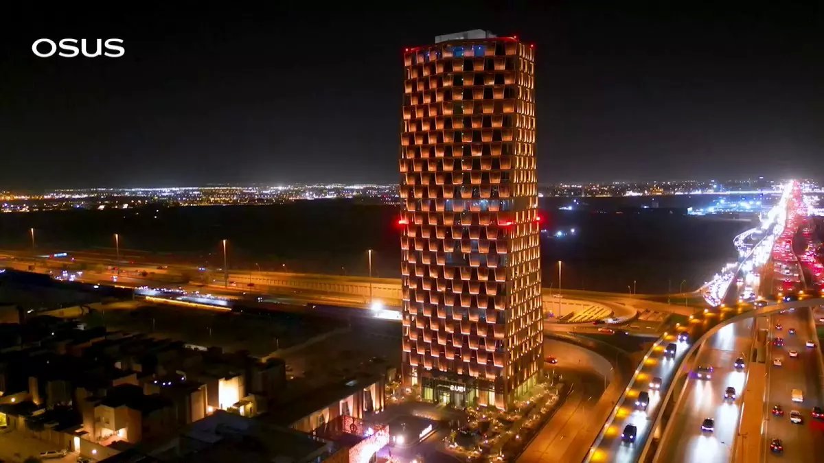 شاهد: شركة أسس تحول حلم «OD Tower» لواقع مذهل خلال عام واحد فقط... من هيكل إنشائي لعلامة فارقة!