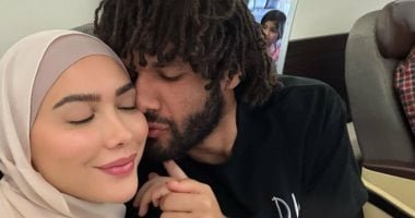 أنباء عن انفصال محمد النني وزوجته المغربية