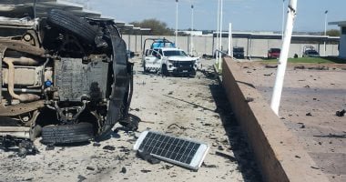 إصابة 13 شخص إثر تصادم سيارة نقل بميكروباص على طريق بلبيس ـ العاشر