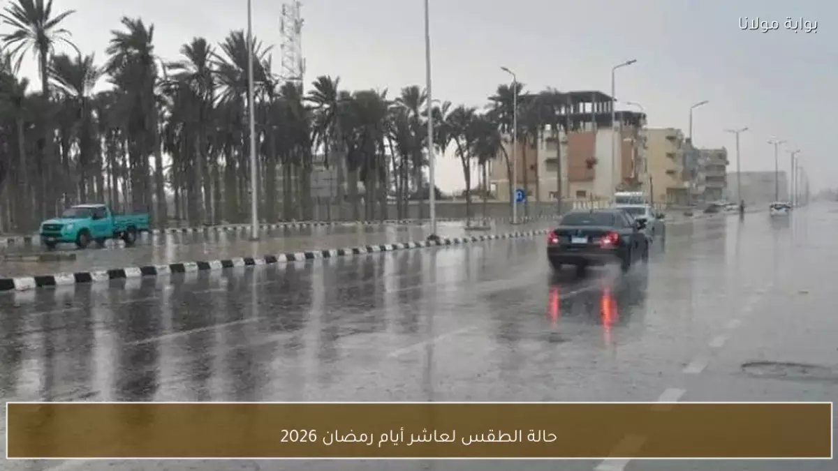 عاجل: طقس صادم في 12 رمضان... أمطار وبرودة قطبية تضرب القاهرة الليلة!