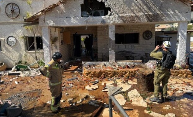 دمار في مباني إسرائيل