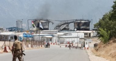 سماع دوي انفجارات ضخمة فى أربيل بكردستان العراق