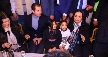 وزيرة التضامن تتفقد الاستعدادات النهائية لإفطار المطرية