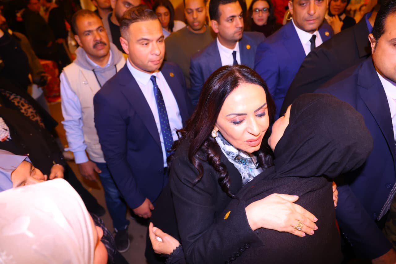 وصول وزيرة التضامن