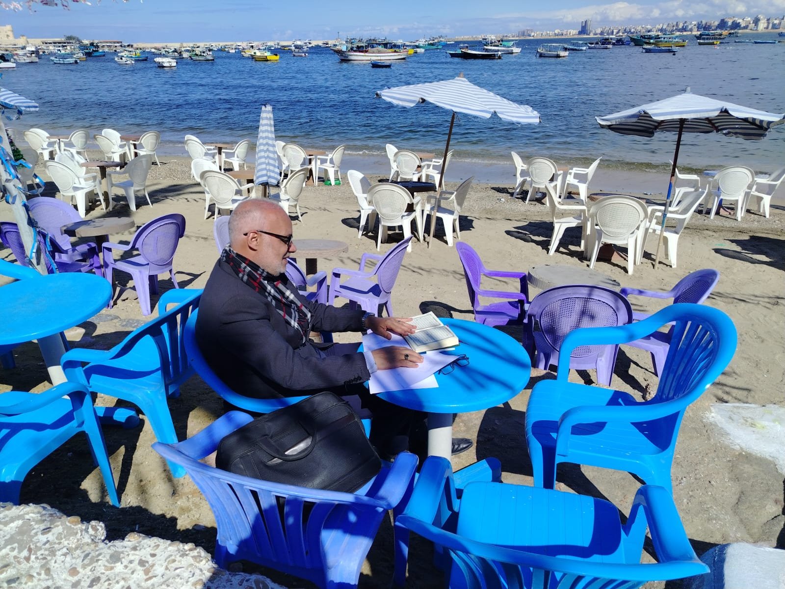 جانب من تلاوة القرآن على الكورنيش