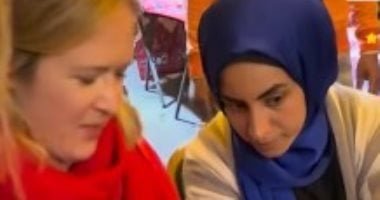 السفارة الألمانية تشارك فى تحضيرات إفطار المطرية