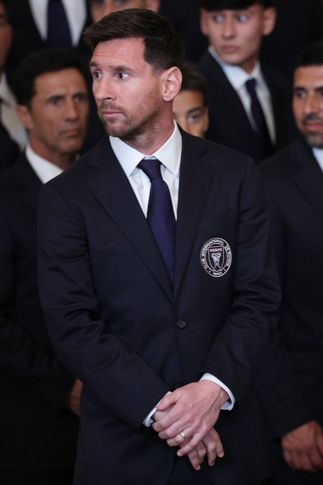 زيارة ميسي للبيت الابيض ومقابلة ترامب (3)