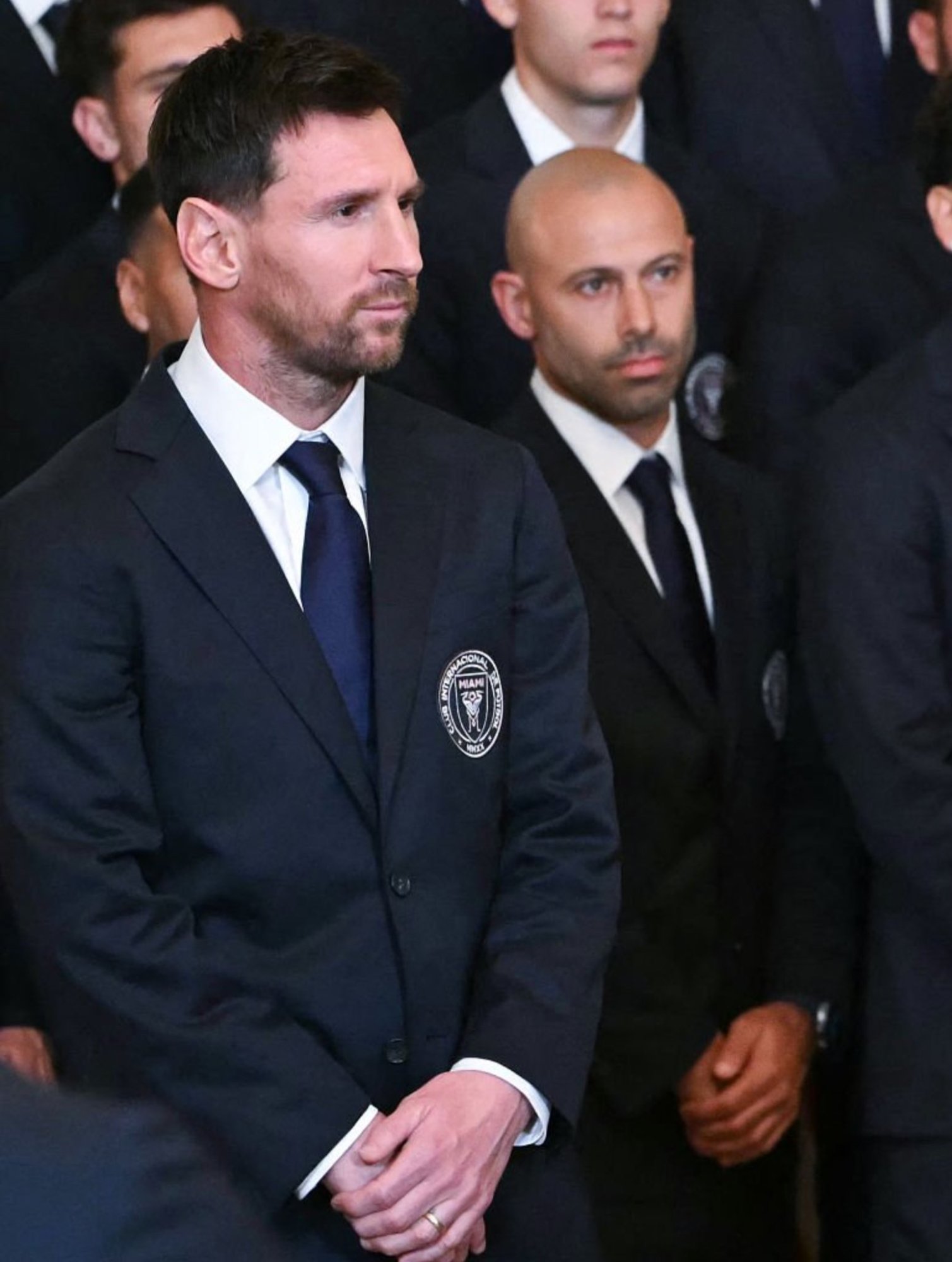 زيارة ميسي للبيت الابيض ومقابلة ترامب (1)