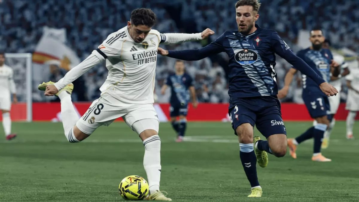 صاروخية فالفيردي القاتلة تنقذ ريال مدريد من الفضيحة وتعيدهم لسباق لقب الليجا بفارق نقطة واحدة عن برشلونة!