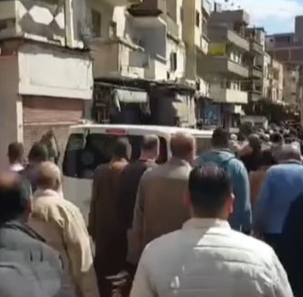 توديع زوجة الشحات مبروك