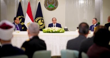 الرئيس السيسى يشارك في حفل إفطار أكاديمية الشرطة
