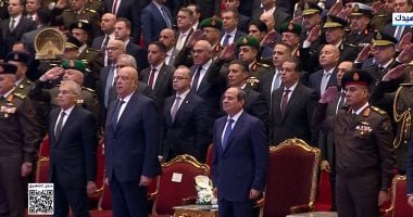 الرئيس السيسى يشهد سلام الشهيد خلال فعاليات الندوة التثقيفية للقوات المسلحة