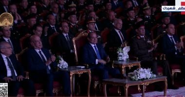 الرئيس السيسى يشاهد فيلما تسجيليا عن تضحيات الشهداء بعنوان حتى لا ننسى