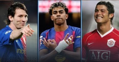 لامين يامال يكتب التاريخ ويكسر أرقام ميسي ورونالدو فى سن 18 عامًا