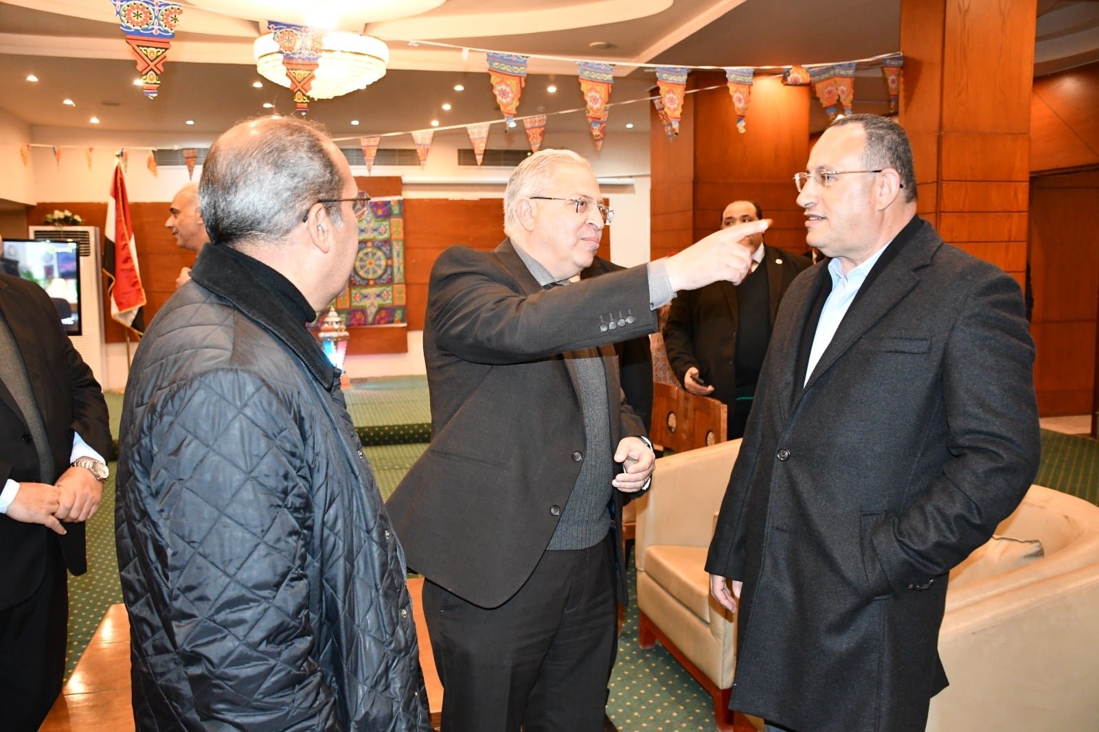 وزير التعليم العالى خلال سحور جامعة العاصمة وزير التعليم العالى خلال سحور جامعة العاصمة