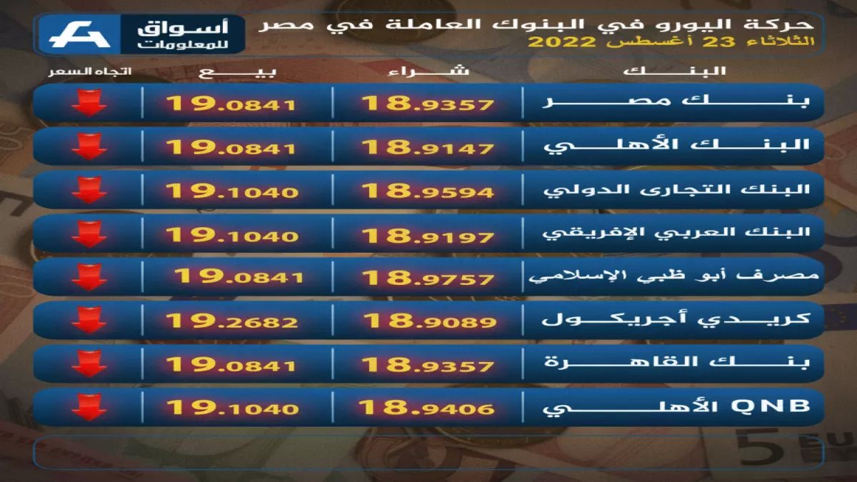 عاجل: اليورو يحطم الأرقام القياسية بـ 61.21 جنيه… والمصريون بالخارج يحققون إنجاز تاريخي!