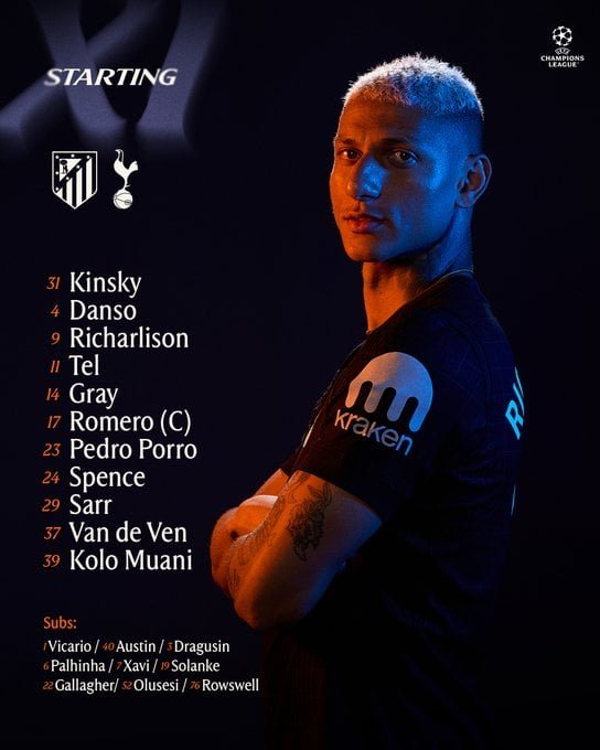 تشكيل توتنهام