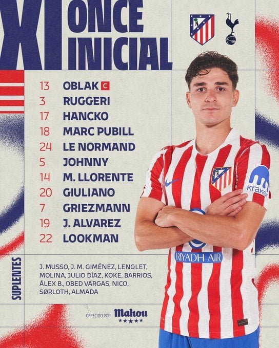 تشكيل أتلتيكو مدريد