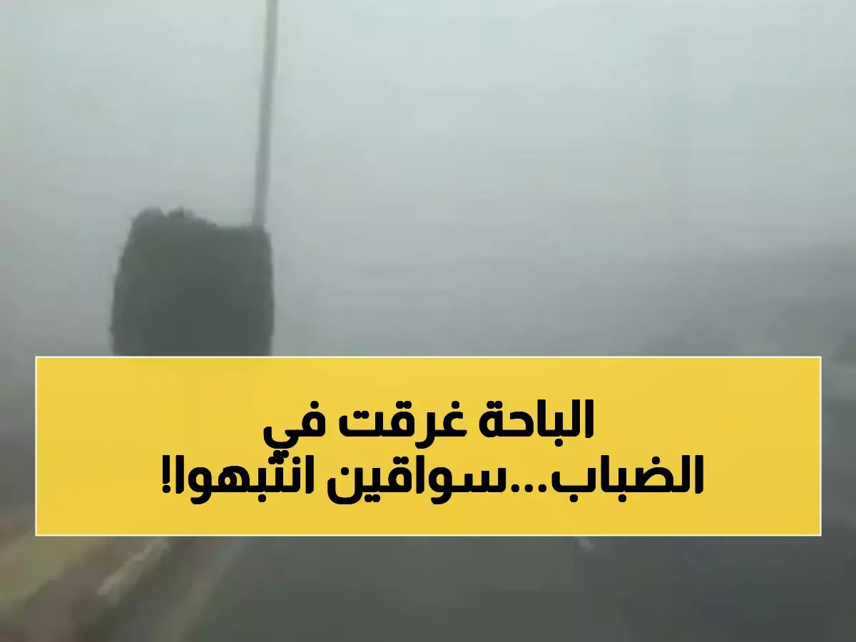  الأرصاد تحذر من ضباب خطير يحجب الرؤية بالباحة... السفر ممنوع حتى الأربعاء!