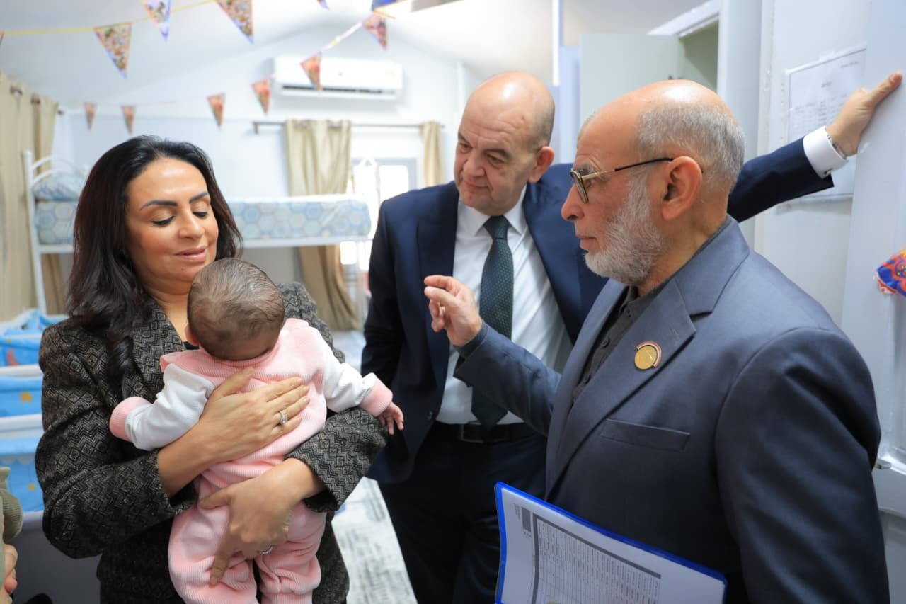  الدكتورة مايا مرسي تتفقد مركز كفالة جمعية الأورمان 