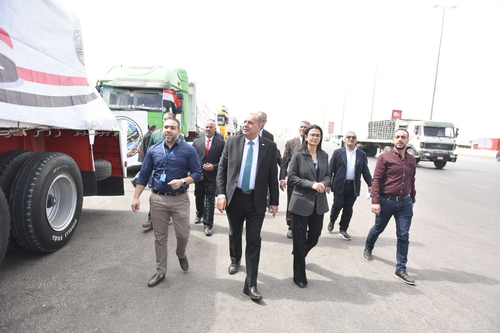 إطلاق القافلة رقم 16 من المساعدات الإغاثية العاجلة إلى قطاع غزة (4)