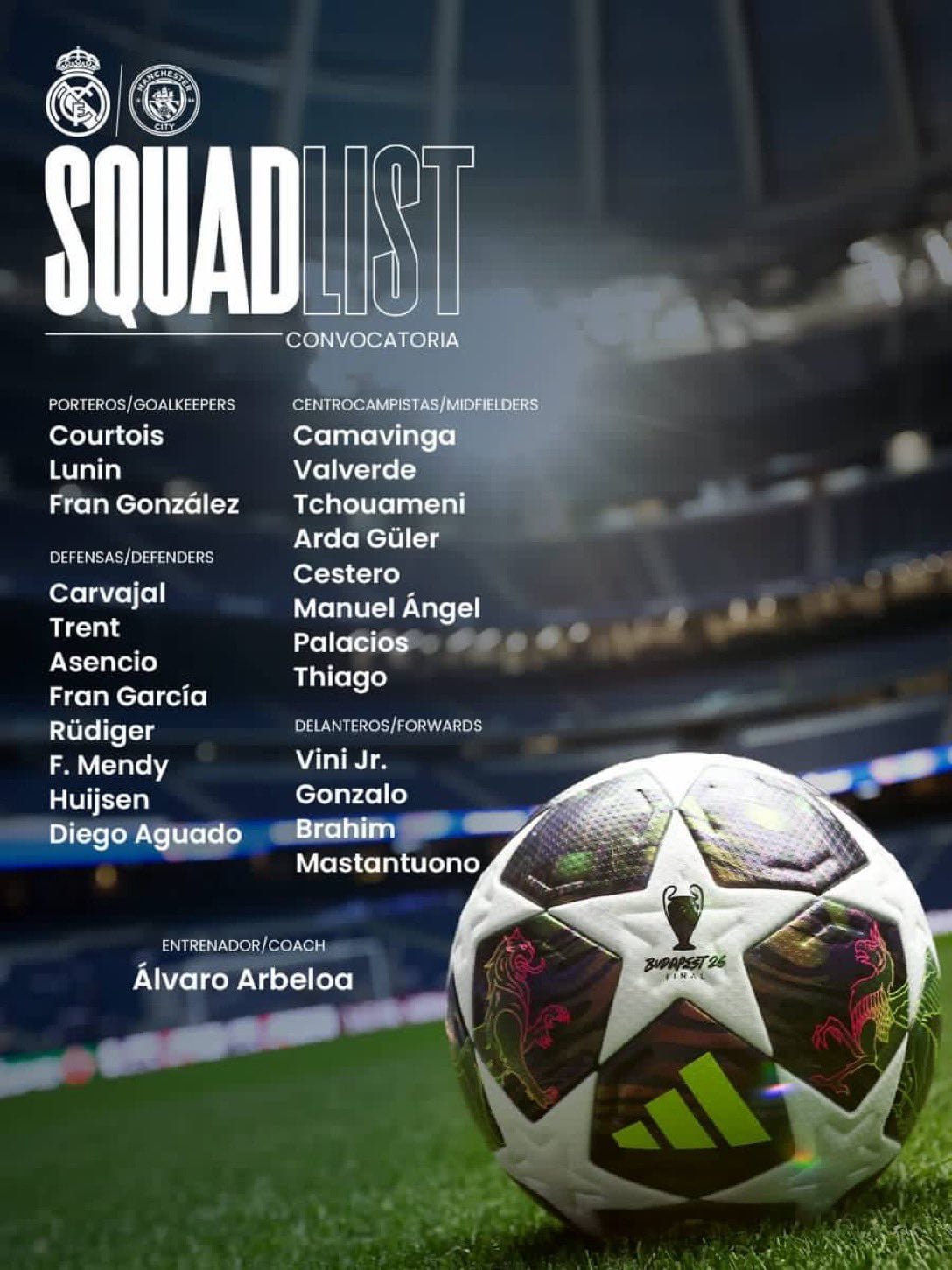 قائمة ريال مدريد