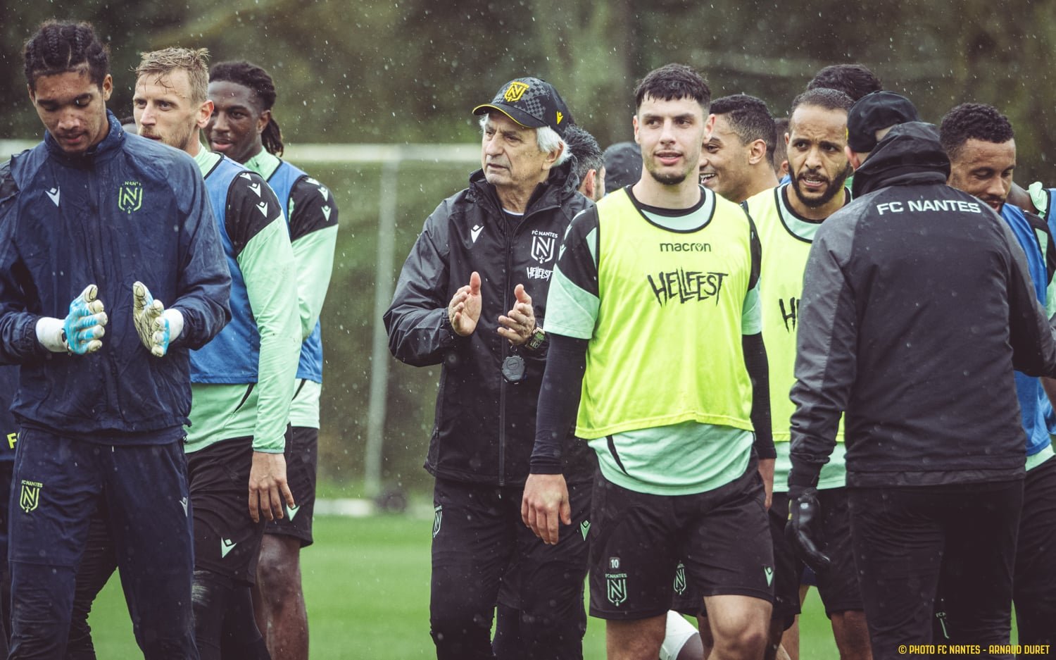 وحيد خليلوزيتش في مران نانت