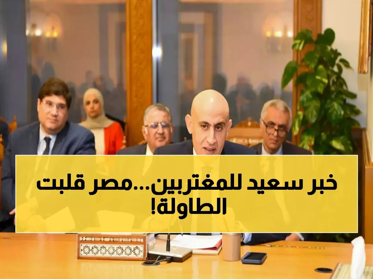  قرارات ثورية للمصريين بالخارج - تسهيلات جديدة في التجنيد والتعليم وحوافز لم تحدث من قبل!