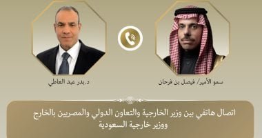 وزير الخارجية يبحث هاتفيا مع نظيره السعودى تطورات التصعيد العسكرى بالمنطقة