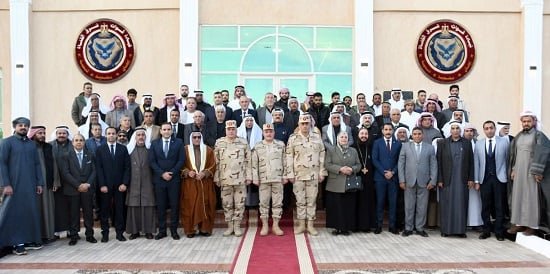 قيادة قوات شرق القناة نظم لقاءاً وحفل إفطار لعدد من شيوخ وعواقل سيناء (2) قيادة قوات شرق القناة نظم لقاءاً وحفل إفطار لعدد من شيوخ وعواقل سيناء (2)