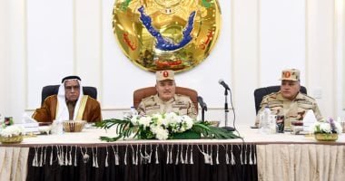 قيادة قوات شرق القناة تنظم لقاءا وحفل إفطار لعدد من شيوخ وعواقل سيناء