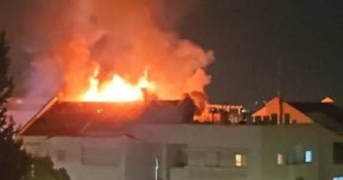 إصابة 8 مواقع فى تل أبيب الكبرى عقب سقوط صاروخ عنقودى إيرانى