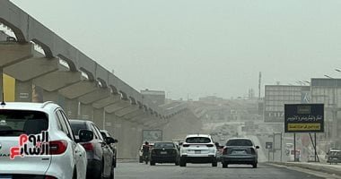 المرور ينشر الخدمات بكافة الطرق وسيارات الإغاثة بسبب الرياح المثيرة للأتربة