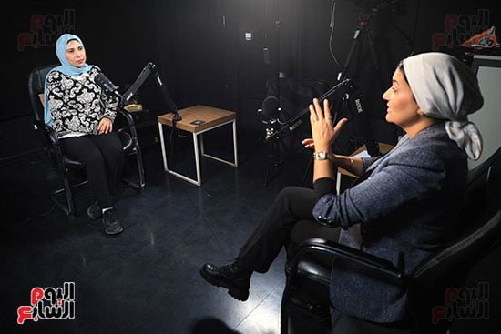 جانب من البودكاست