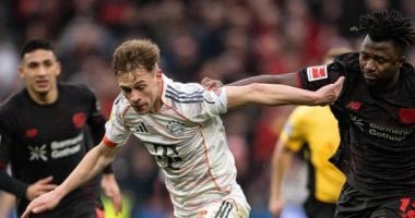 بايرن ميونخ بـ9 لاعبين يقتنص تعادلا مثيرا من ليفركوزن فى الدوري الألماني