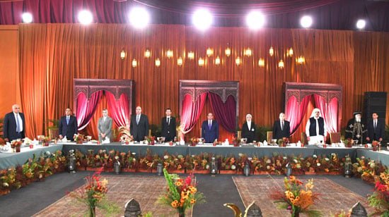حفل إفطار الأسرة المصرية بحضور الرئيس حفل إفطار الأسرة المصرية بحضور الرئيس