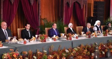 الرئيس السيسى يشيد بمستوى الأعمال الفنية والبرامج الدرامية هذا العام وتأثيرها على الأسرة المصرية