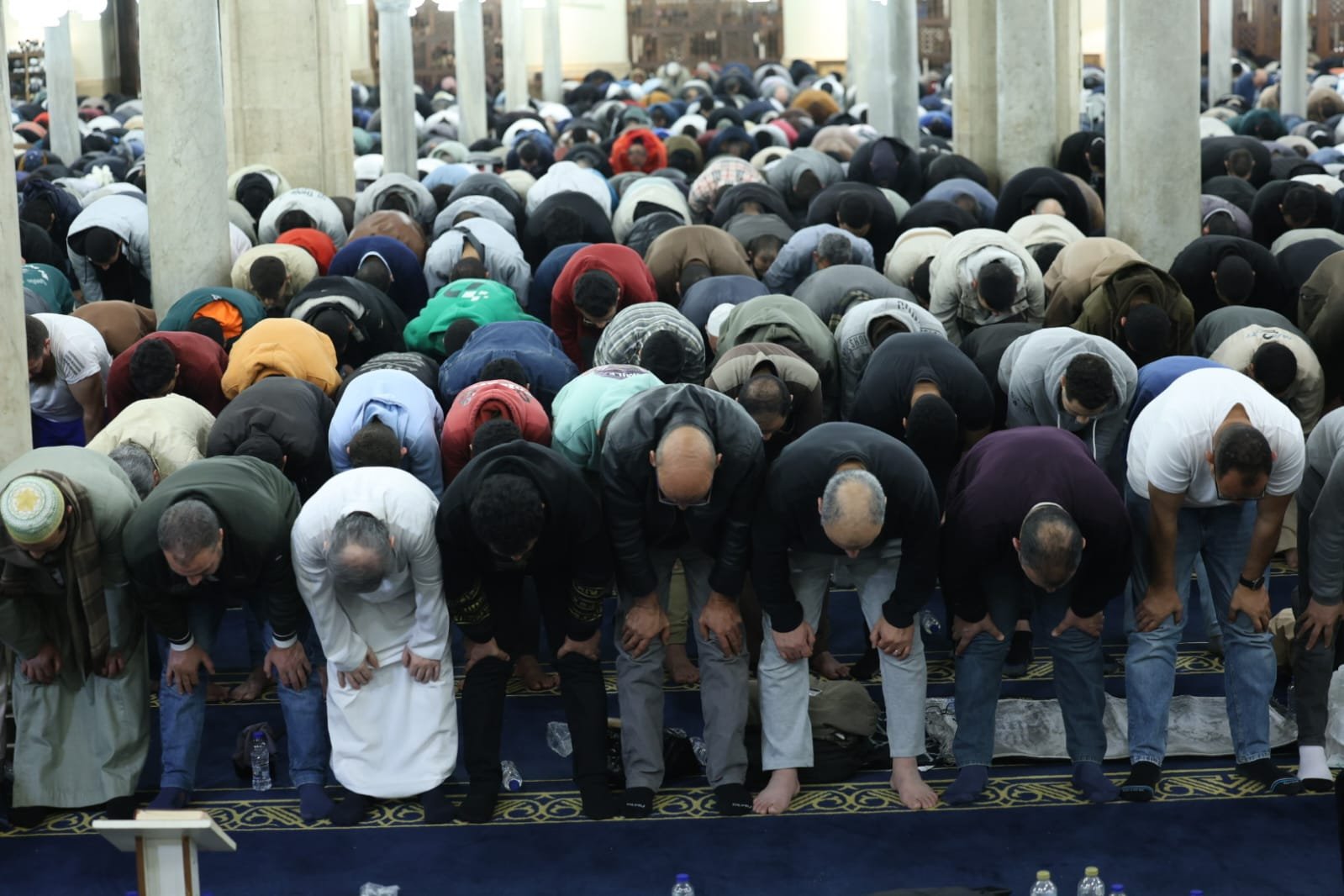 صلاة التراويح بمسجد الأزهر  (3)