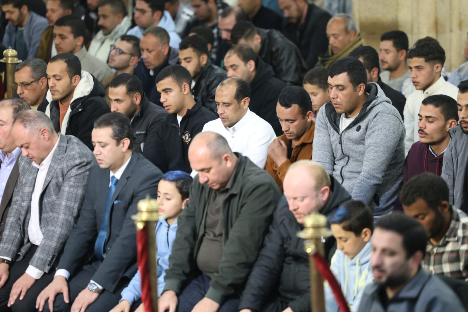 صلاة التراويح بمسجد الأزهر  (2)