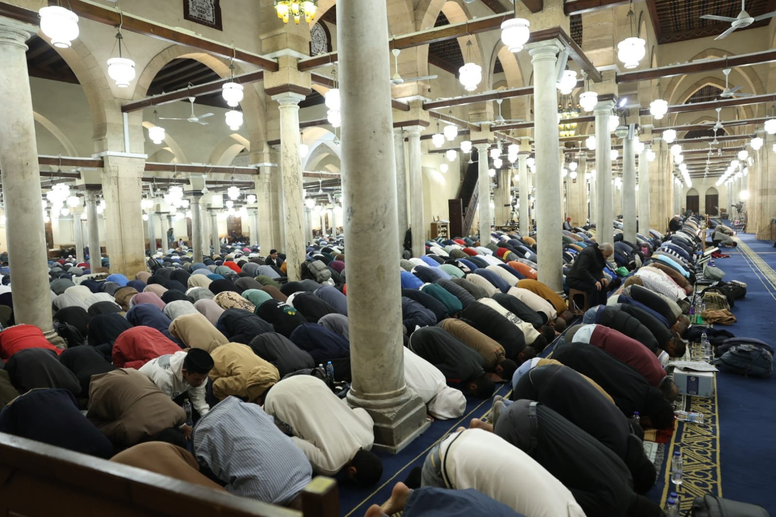 صلاة التراويح بمسجد الأزهر  (6)