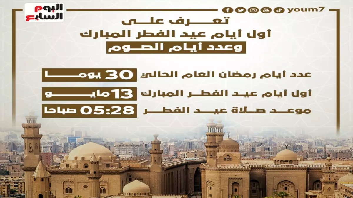 عاجل: 7 أيام فقط على عيد الفطر في مصر - تفاصيل صادمة عن رؤية الهلال!