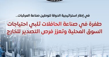 مجلس الوزراء: طفرة فى صناعة الحافلات تلبى احتياجات السوق المحلية وتعزز فرص التصدير