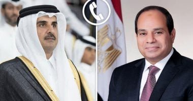 الرئيس السيسى يجرى اتصالًا هاتفيًا بأمير قطر ويدين الاعتداءات الإيرانية على الدوحة