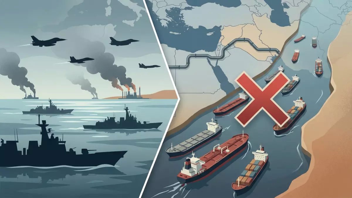 عاجل: انهيار نفطي كارثي... إيران تشل 20% من النفط العالمي وتوقف مضيق هرمز بالكامل!