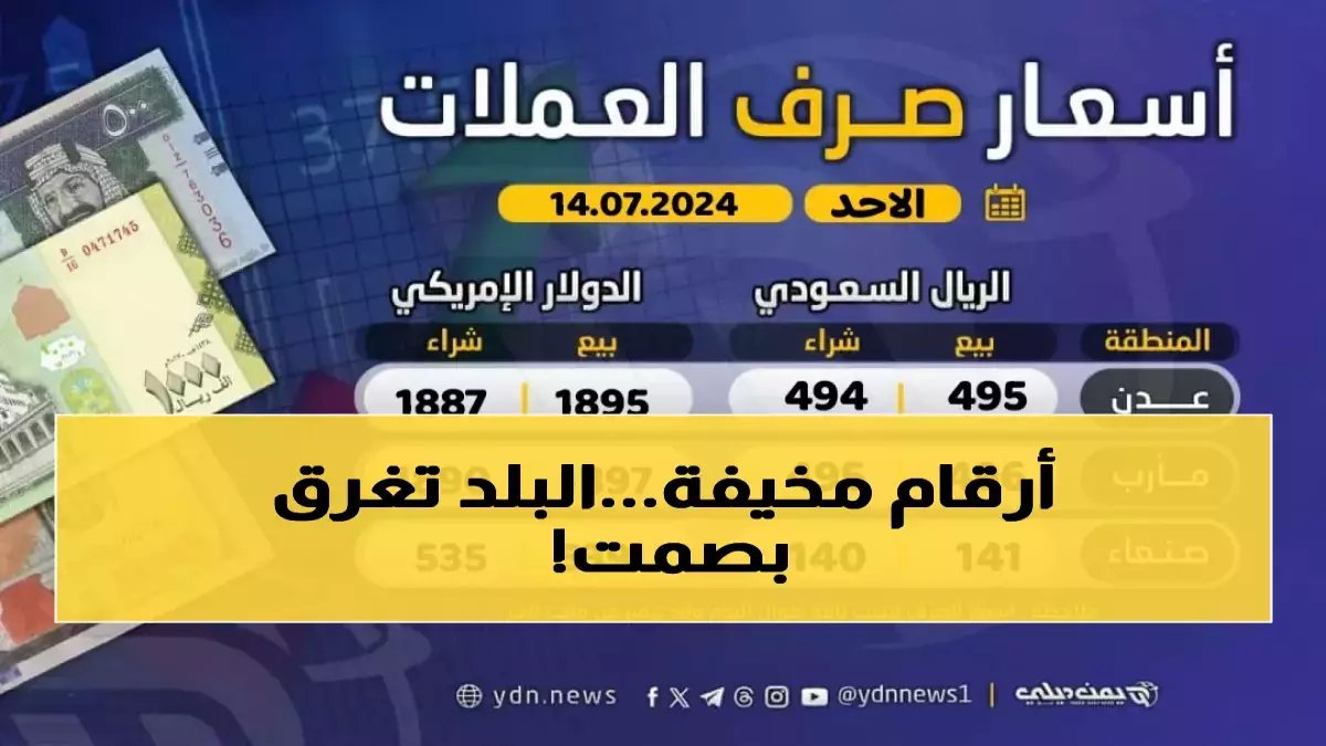 صادم: هوة سعرية جنونية بين عدن وصنعاء تصل لـ300%... الدولار يحطم كل الأرقام!