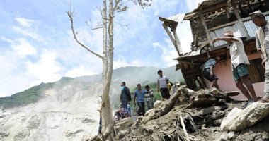 ارتفاع حصيلة ضحايا الانهيارات الأرضية فى إثيوبيا لـ 125 قتيلا